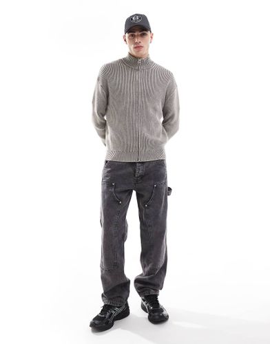 Eddie - Jean ample style charpentier - délavé - Jack & Jones - Modalova