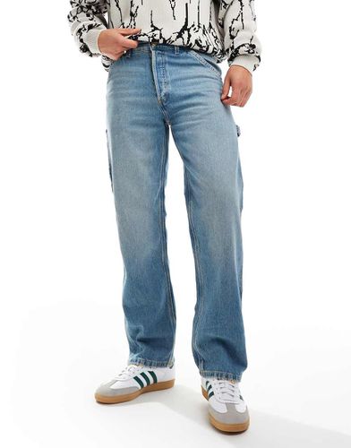 Eddie - Jeans ampi lavaggio medio vintage - Jack & Jones - Modalova