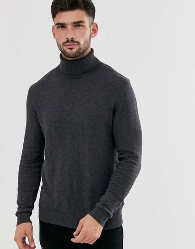 Essentials - Maglione lavorato con collo alto - Jack & Jones - Modalova