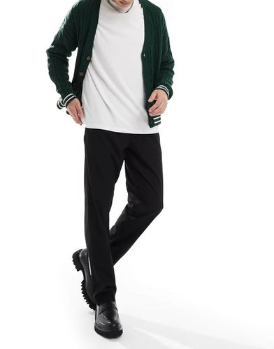 Pantaloni eleganti neri affusolati con coulisse - Jack & Jones - Modalova