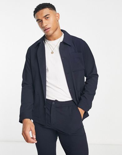 Premium - Camicia giacca in seersucker in coordinato - Jack & Jones - Modalova