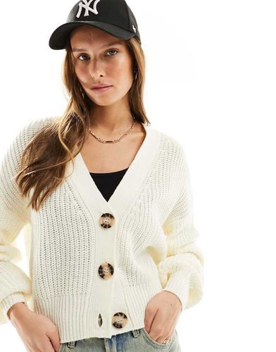 Cardigan in maglia crema - JDY - Modalova