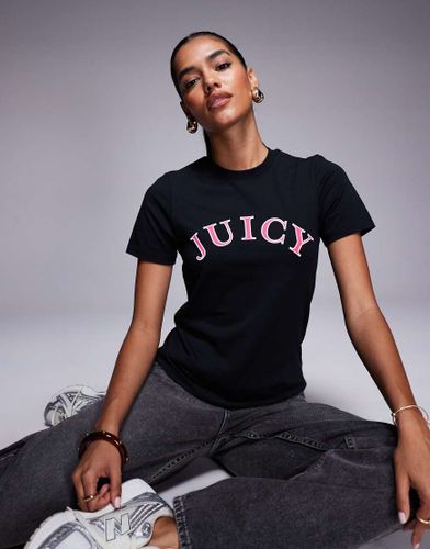 T-shirt coupe féminine à logo style universitaire - Juicy Couture - Modalova