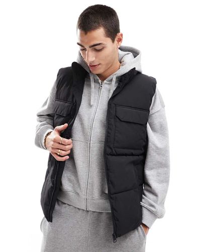 Gilet imbottito trapuntato multitasche - ONLY & SONS - Modalova