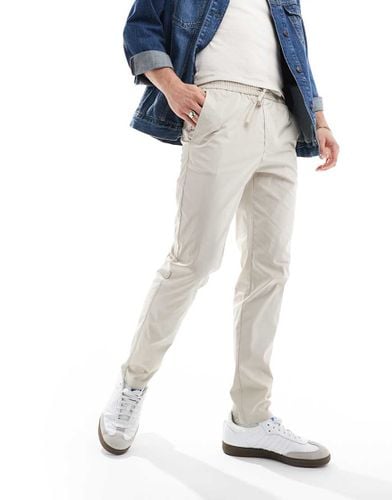 Pantaloni affusolati beige - ONLY & SONS - Modalova