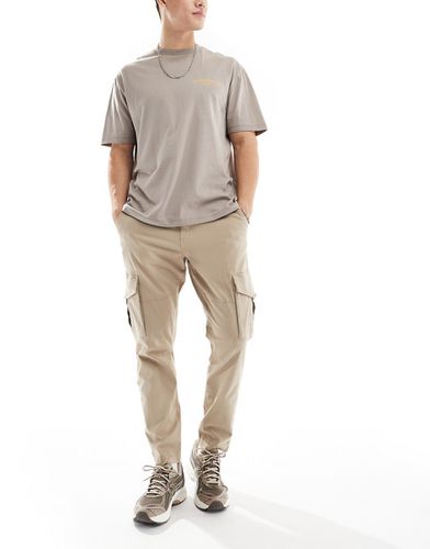 Pantaloni cargo slim fit beige - ONLY & SONS - Modalova