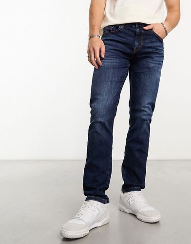Weft - Jeans elasticizzati vestibilità classica lavaggio scuro - ONLY & SONS - Modalova