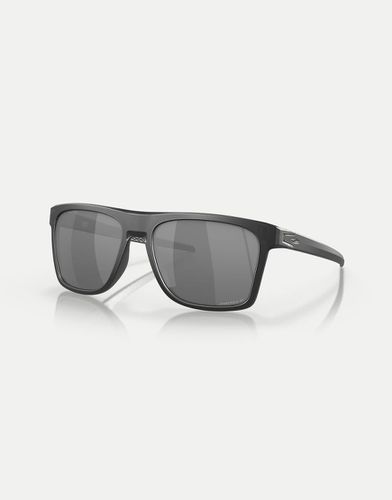 Leffingwell - Occhiali da sole rettangolari inchiostro opaco con lenti polarizzate grigie a specchio - Oakley - Modalova