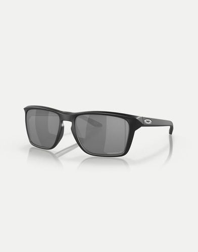 Sylas - Occhiali da sole rettangolari opaco con lenti grigie specchiate polarizzate - Oakley - Modalova