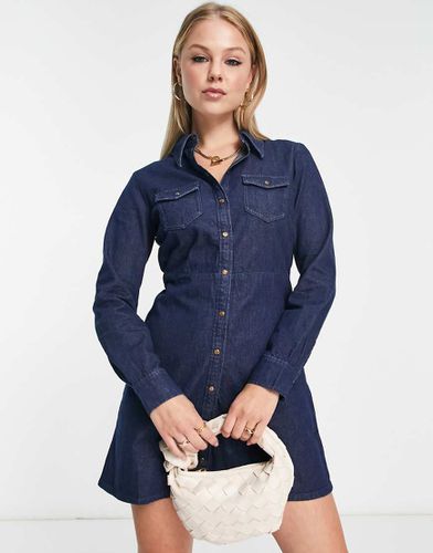 Vestito camicia corto in denim scuro - Other Stories - Modalova