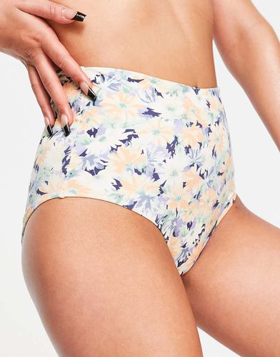 Slip bikini a vita alta a fiori - MULTI - Other Stories - Modalova