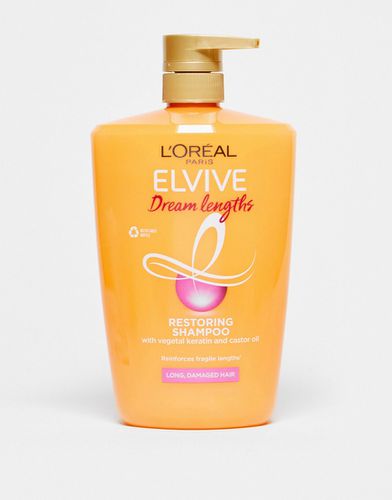 L'Oreal Paris - Elvive Dream Lengths - Shampoo formato XL con erogatore 1 l - L'Oreal Elvive - Modalova