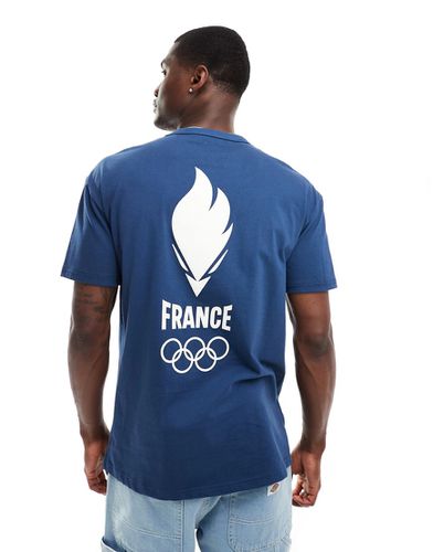 T-shirt con stampa della squadra Francia 2024 - Le Coq Sportif - Modalova