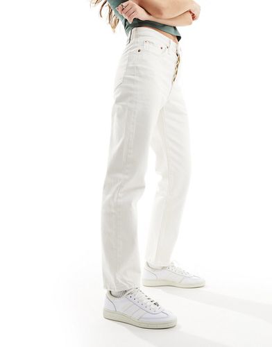 Jeans dritti taglio corto bianchi - Levi's - Modalova
