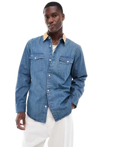 Camicia in denim comoda con colletto stile western medio - Levi's - Modalova