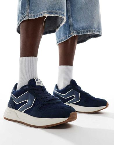 Charge - Sneakers in camoscio e denim blu - Levi's - Modalova