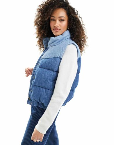 Levi's - Gilet blu in denim - Levi's - Modalova