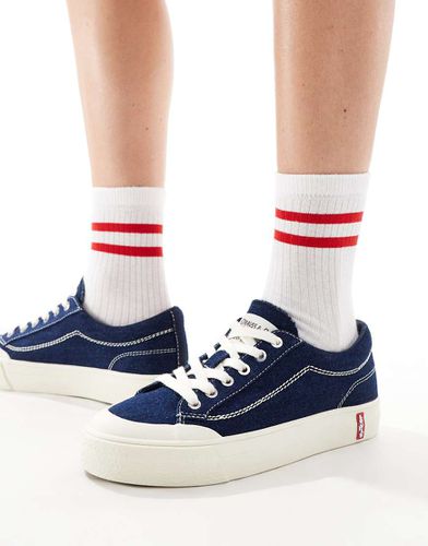 LS2 - Sneakers in denim con etichetta con logo rosso - Levi's - Modalova