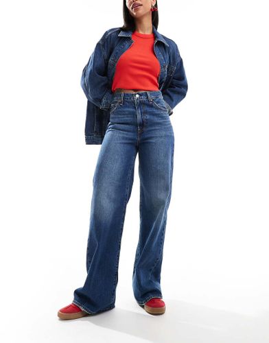 Ribcage - Jean ample à taille haute - Bleu foncé - Levi's - Modalova