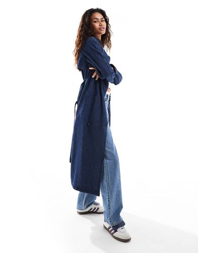 Lee - Trench in denim blu scuro - Lee - Modalova