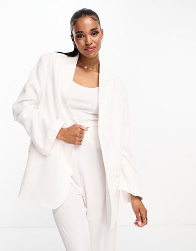 Monki - Blazer bianco in coordinato - Monki - Modalova