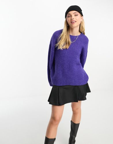 Maglione acceso con scollo rotondo - Monki - Modalova