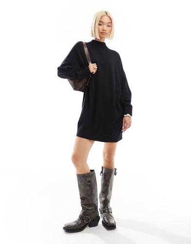 Vestito corto in maglia oversize - Monki - Modalova