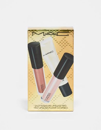 Gilty Pleasure Lipglass - Set con tre lucidalabbra (risparmia il 32%) - MAC - Modalova