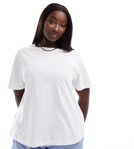 Curve - T-shirt basic bianca - Mango - Modalova