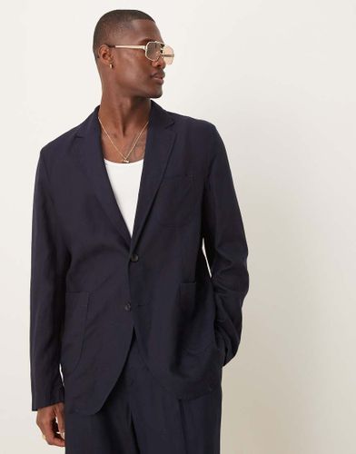 Blazer d'ensemble slim en lin mélangé - Mango - Modalova
