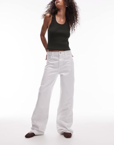 Danila - Jean droit avec ourlets bruts - Mango - Modalova