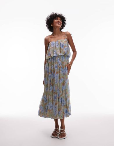 Robe plissée à jupe bouffante - pâle - Mango - Modalova