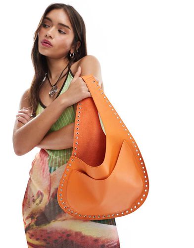 X Siedrés - Borsa in pelle con borchie - Mango - Modalova