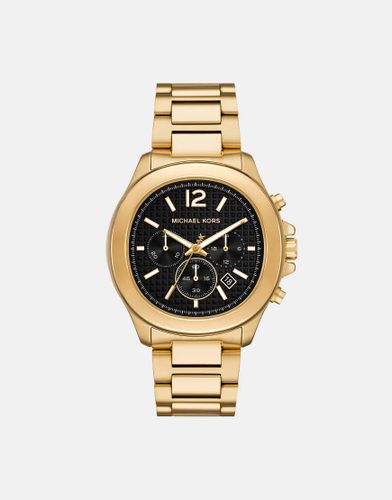 Sage - Montre en acier inoxydable à mouvement chronographe - Michael Kors - Modalova