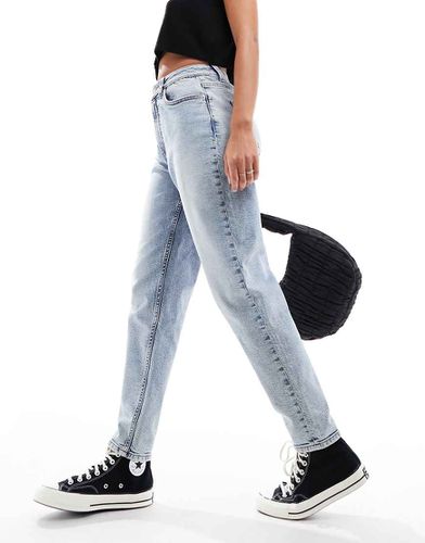 Mom jeans a vita alta lavaggio acido - Miss Selfridge - Modalova