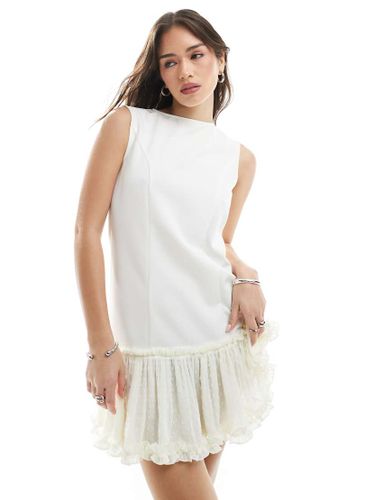 Robe courte sans manches à taille tombante - Miss Selfridge - Modalova