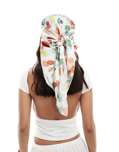 Foulard con stampa di frutta - My Accessories - Modalova