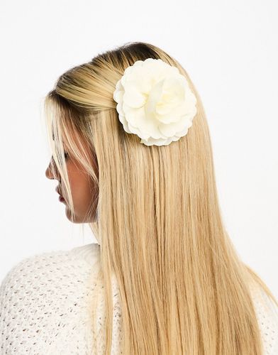 London - Fermaglio per capelli a forma di fiore in chiffon - My Accessories - Modalova