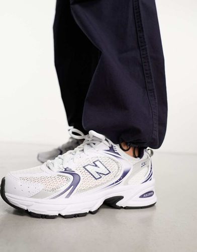 Sneakers bianche e blu navy - New Balance - Modalova