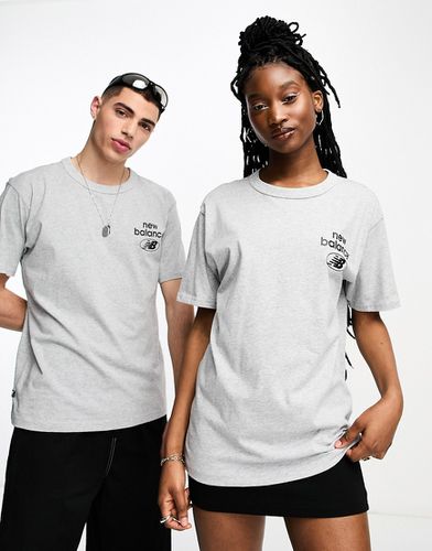 Essentials - T-shirt con logo - New Balance - Modalova