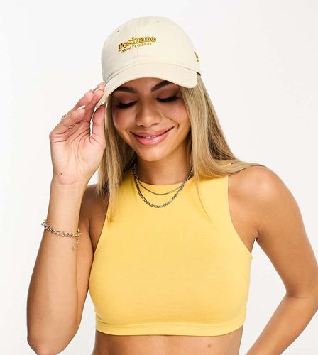 Twenty Positano - Cappellino beige con logo - In esclusiva per ASOS - New Era - Modalova