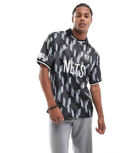 Brooklyn Nets - Maglia stile calcio multicolore - New Era - Modalova