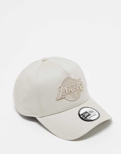 LA Lakers - Cappellino beige con struttura ad A - New Era - Modalova