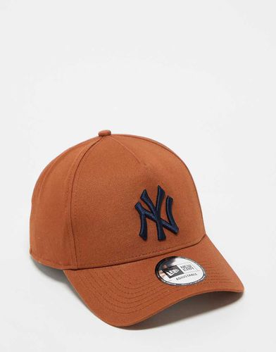 NY Yankees 9forty A Frame - Cappellino color tabacco - New Era - Modalova