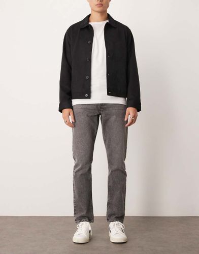 New Look - Jean droit - Gris - New Look - Modalova