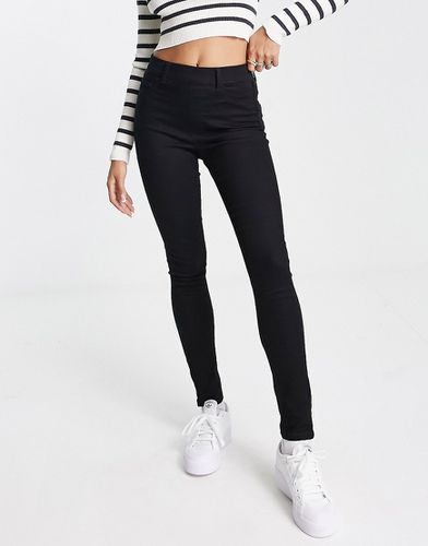 Jeans neri push-up modellanti super skinny a vita alta - New Look - Modalova
