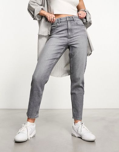 New Look - Mom jeans grigi-Grigio - New Look - Modalova