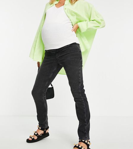 Mom jeans neri - New Look Maternity - Modalova