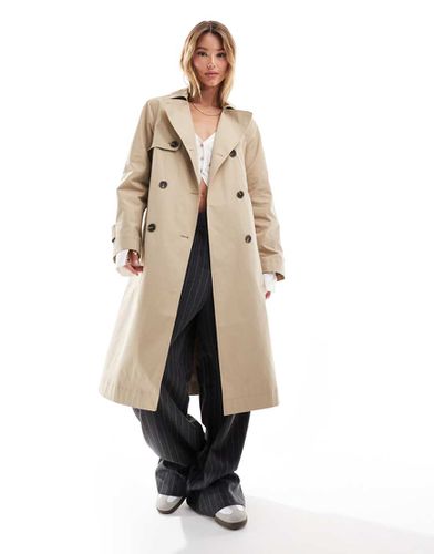 Trench color pietra - New Look - Modalova