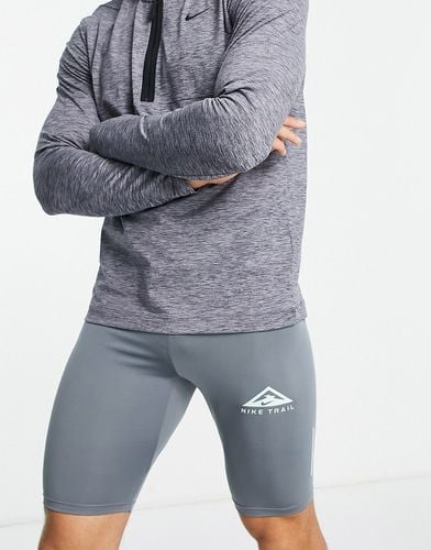 Nike - Trail Running Dri-FIT - Pantaloncini leggings grigi - Nike Running - Modalova
